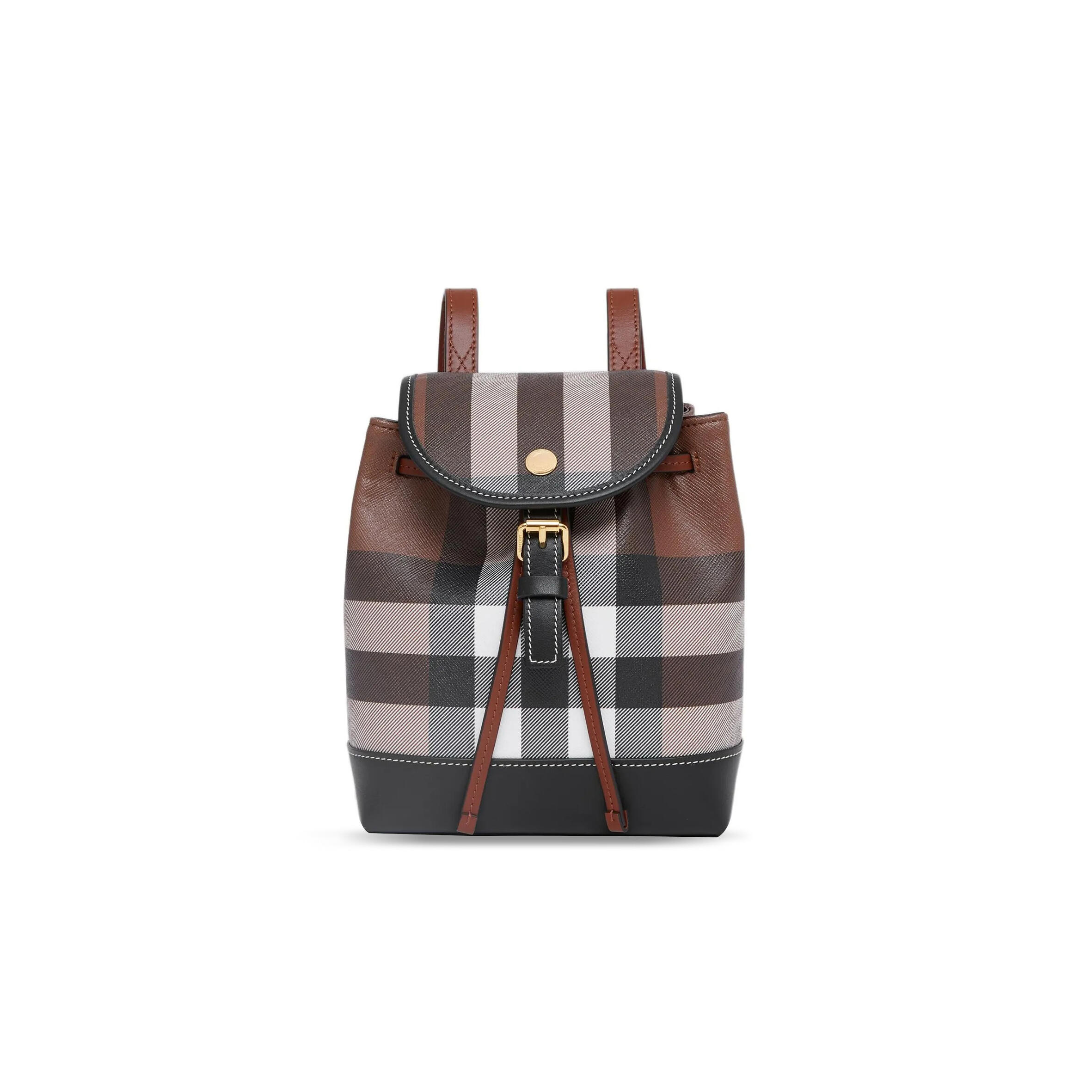 BURBERRY MINI PLAID BACKPACK 80584691 (18.5*16*8cm)